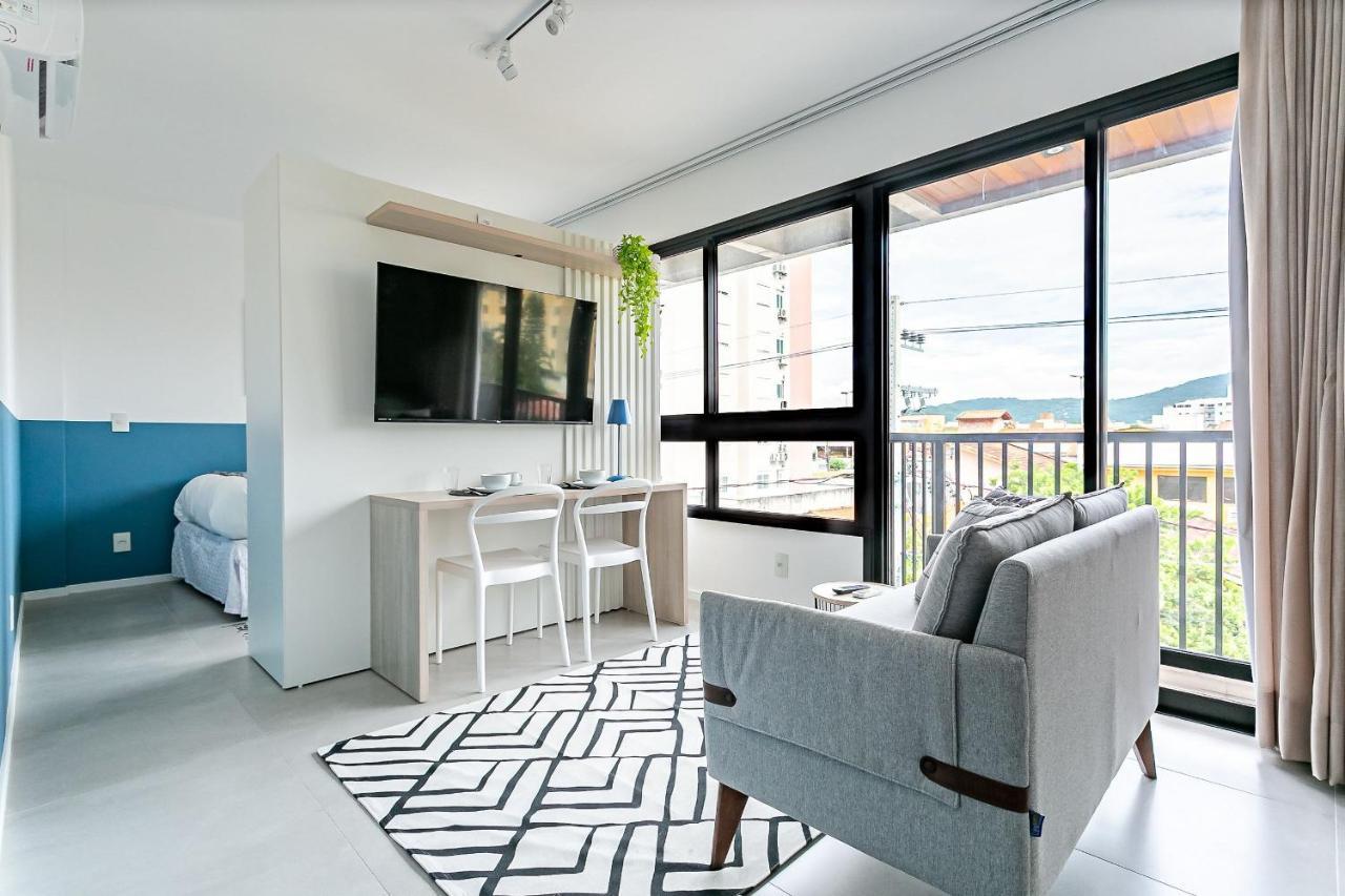 Ripresa - Trindade Apartment ฟลอเรียนอโปลิส ภายนอก รูปภาพ