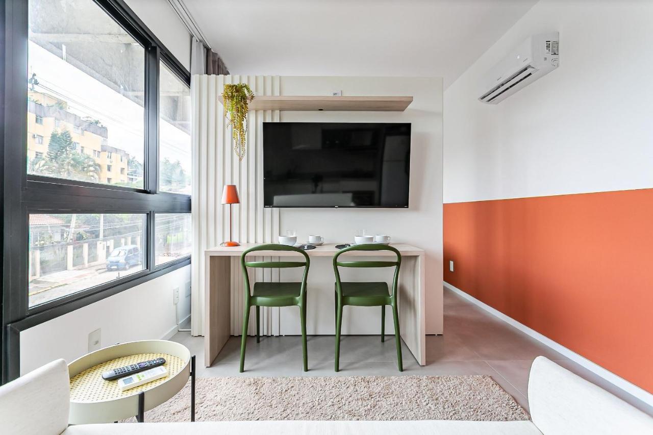 Ripresa - Trindade Apartment ฟลอเรียนอโปลิส ภายนอก รูปภาพ